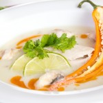 Тайский куриный суп с имьбирём
