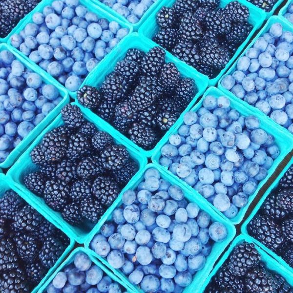 Самая настоящая синяя еда, природная, без искусственных пигментов - удивительные фото